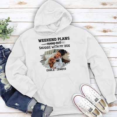 Hang Out Or Snuggle Photo - Personalized Custom Hoodie