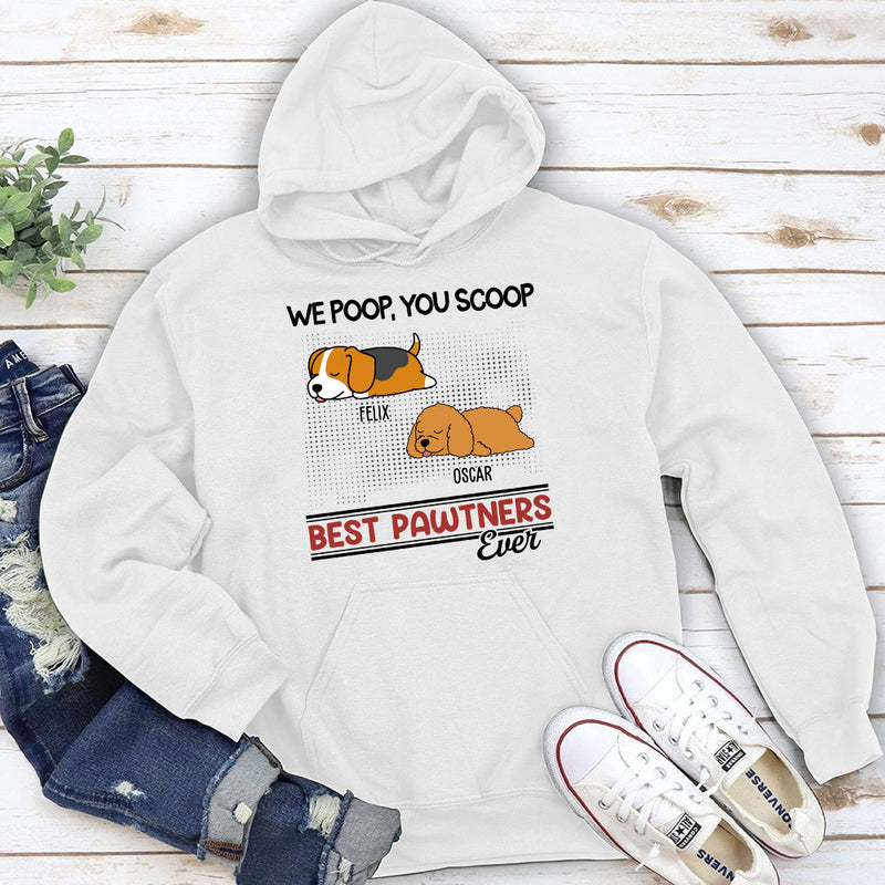 Best Pawtners Ever - Personalized Custom Hoodie