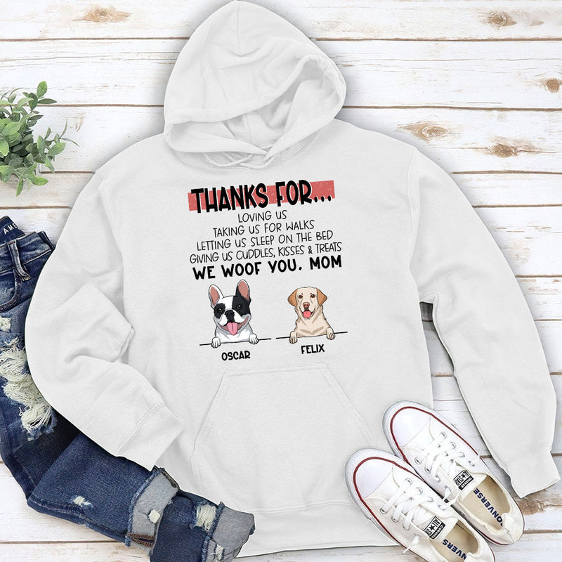 Cuddles Kisses Treats - Personalized Custom Hoodie