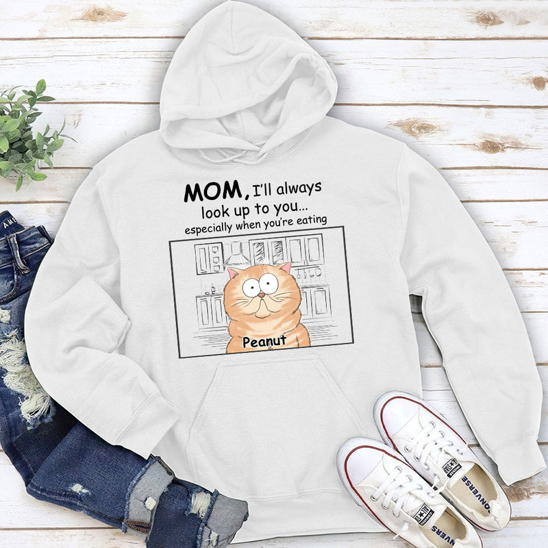 Cats Look Up To You - Personalized Custom Hoodie