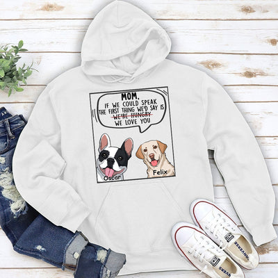 If We Could Speak - Personalized Custom Hoodie