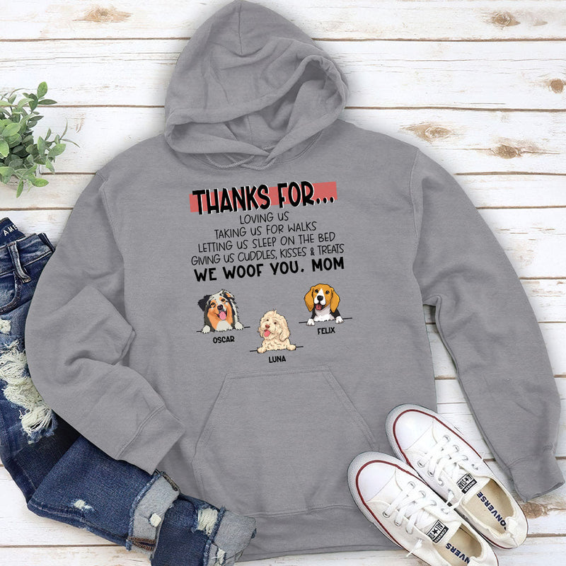 Cuddles Kisses Treats - Personalized Custom Hoodie