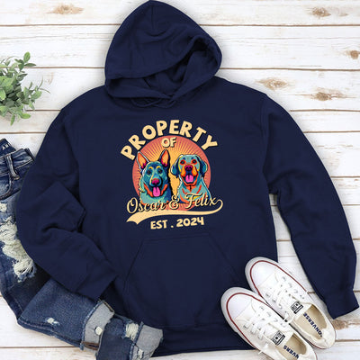 You Are My Property - Personalized Custom Hoodie