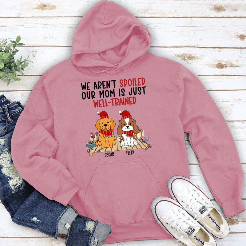 Well Trained Mom - Personalized Custom Hoodie