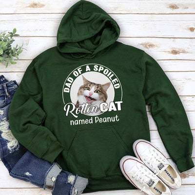 Spoiled Rotten Cats Photo - Personalized Custom Hoodie