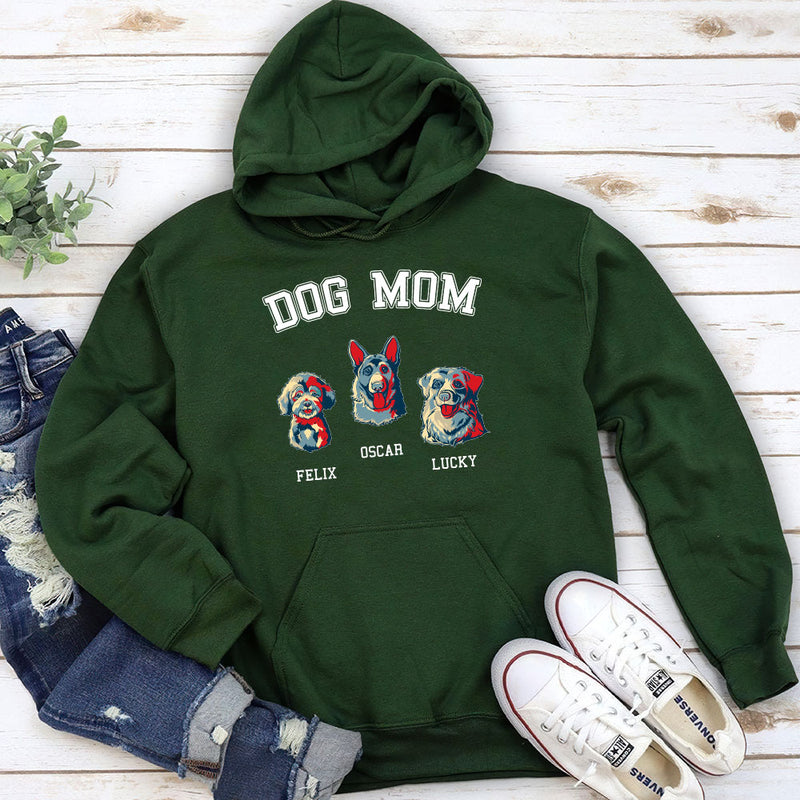 Basic Dog Dad - Personalized Custom Hoodie