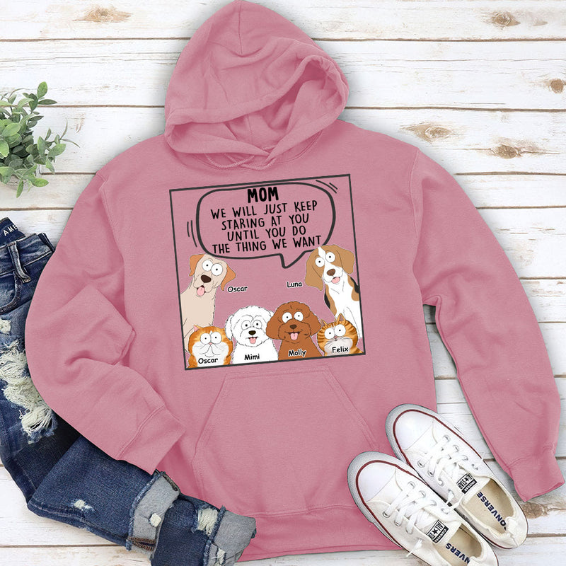 Pets Will Just - Personalized Custom Hoodie