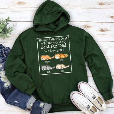 Best Fur Dad - Personalized Custom Hoodie