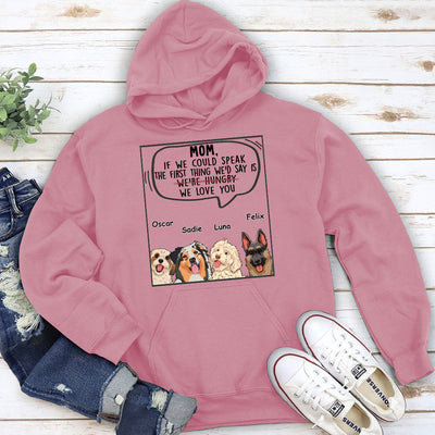 If We Could Speak - Personalized Custom Hoodie