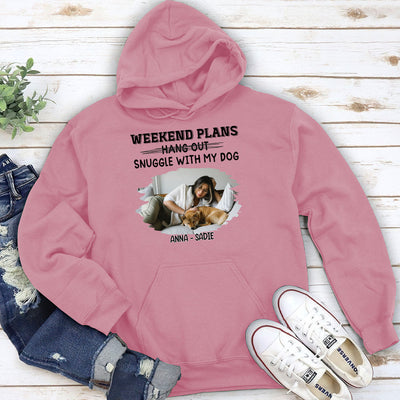 Hang Out Or Snuggle Photo - Personalized Custom Hoodie