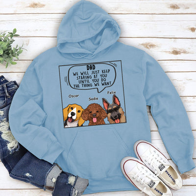 Dogs Will Just - Personalized Custom Hoodie