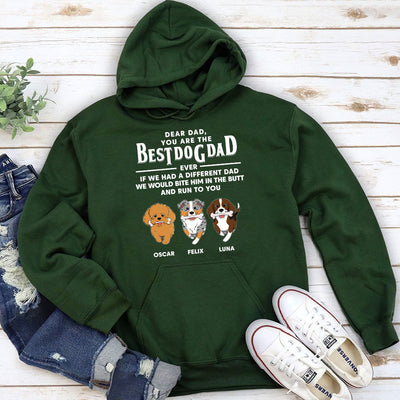 Run To My Dog Dad - Personalized Custom Hoodie