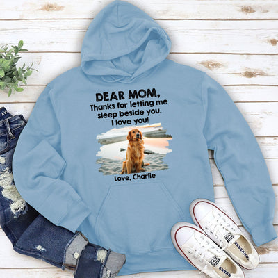 Sleep Beside Pet - Personalized Custom Hoodie