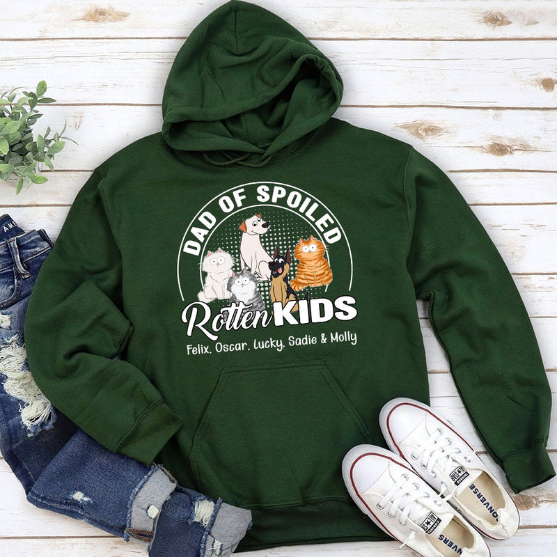 Spoiled Rotten Kids - Personalized Custom Hoodie