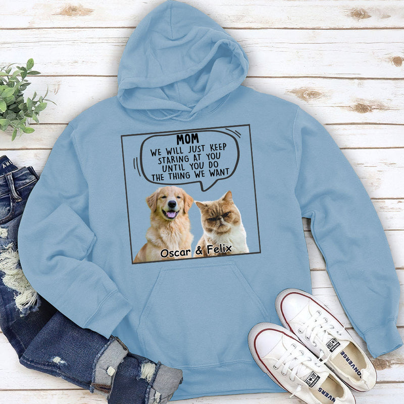 Pets Will Just - Personalized Custom Hoodie
