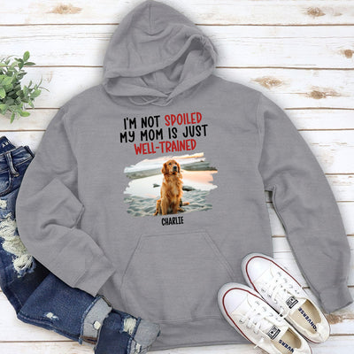 Spoiled Pet & Well Trained Dad - Personalized Custom Hoodie