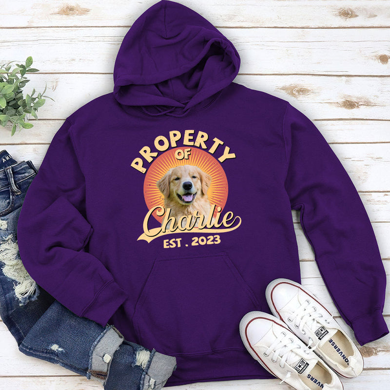 You Are My Property - Personalized Custom Hoodie