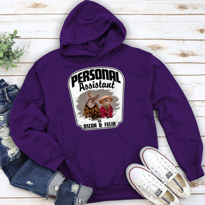 Pets Personal Assistant - Personalized Custom Hoodie