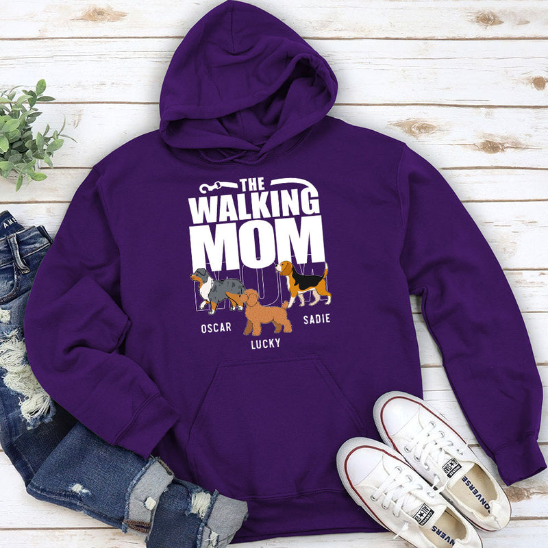 Walking Dad/Mom - Personalized Custom Hoodie