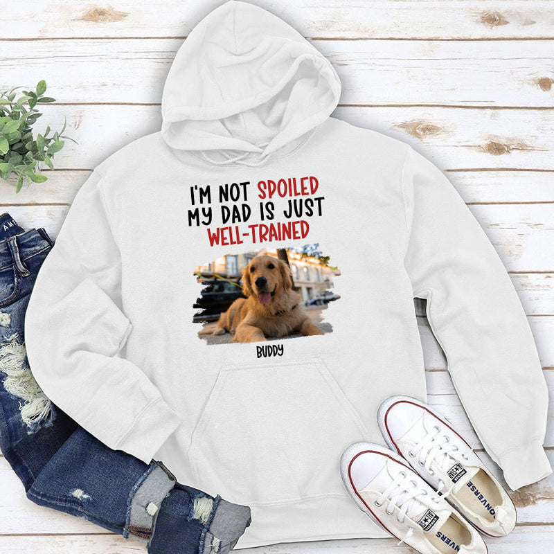 Well Trained Mom Photo - Personalized Custom Hoodie