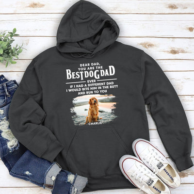 Run To My Dog Dad - Personalized Custom Hoodie