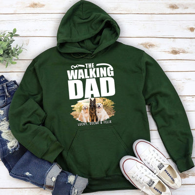 Walking Dad/Mom Photo - Personalized Custom Hoodie