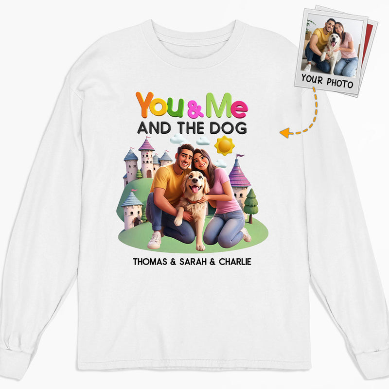 Pawfect Family Moments  - Personalized Custom Long Sleeve T-shirt