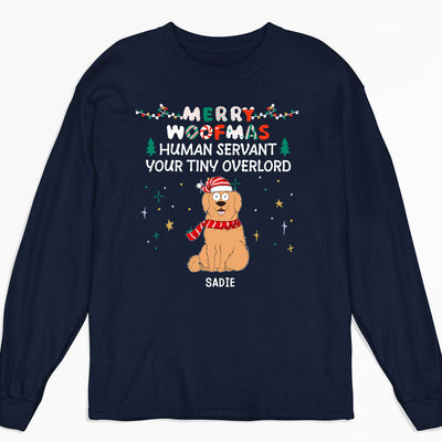 Meowy Christmas - Personalized Custom Long Sleeve T-shirt