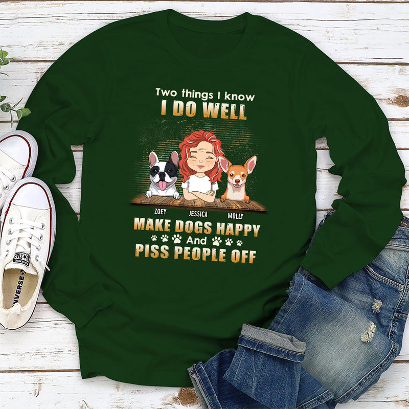 I Do Well - Personalized Custom Long Sleeve T-shirt