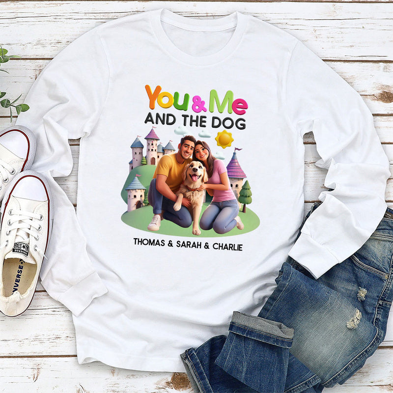 Pawfect Family Moments  - Personalized Custom Long Sleeve T-shirt