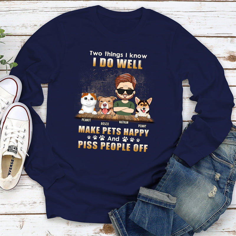 I Do Well - Personalized Custom Long Sleeve T-shirt