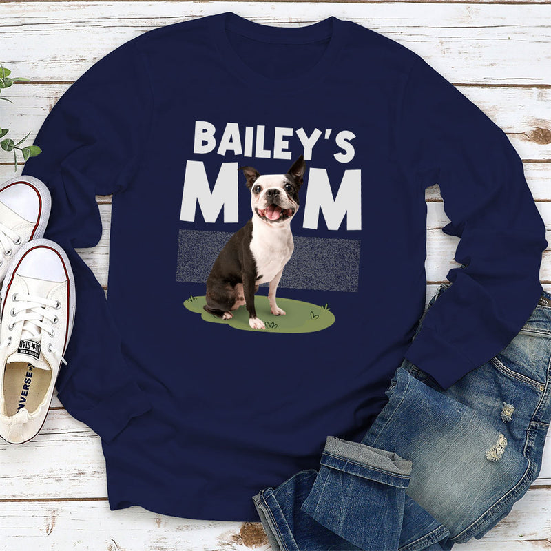 Happy Dog - Personalized Custom Long Sleeve T-shirt