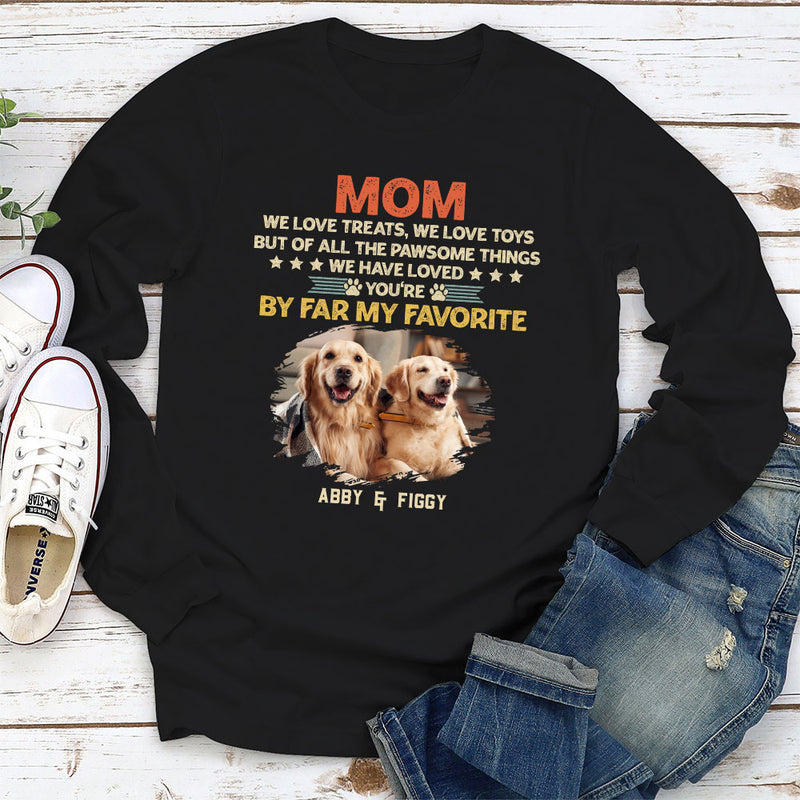 Pawsome Things We Love - Personalized Custom Long Sleeve T-shirt