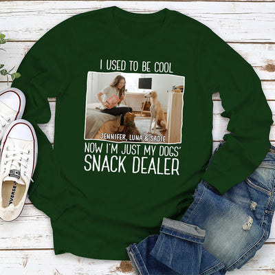 Just A Snack Dealer 2 Photo - Personalized Custom Long Sleeve T-shirt