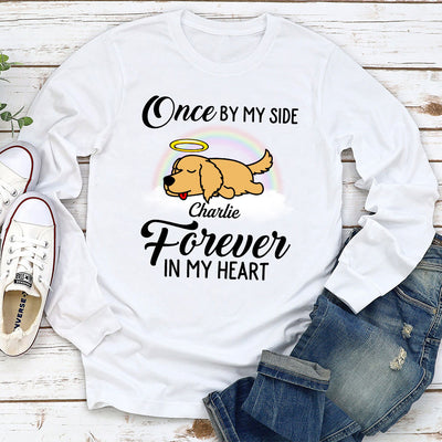 Once By My Side - Personalized Custom Long Sleeve T-shirt