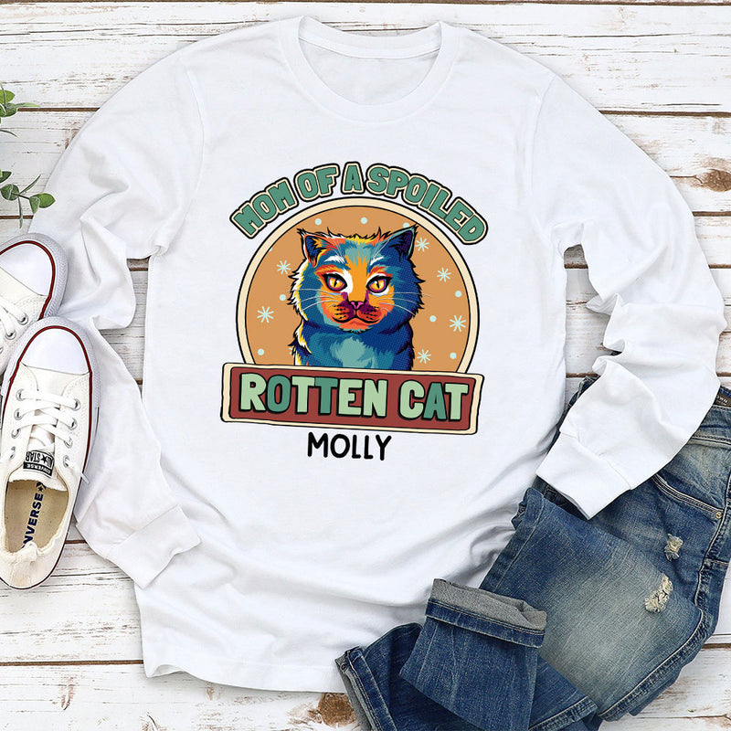 Pop Art Rotten Cats - Personalized Custom Long Sleeve T-shirt