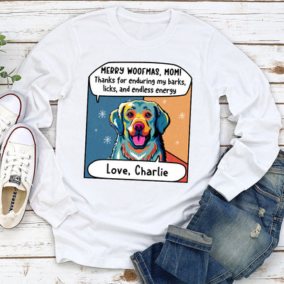 Enduring My Barks - Personalized Custom Long Sleeve T-shirt