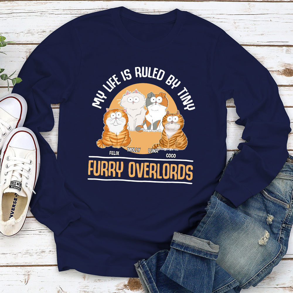 A Furry Overlord - Personalized Custom Long Sleeve T-shirt