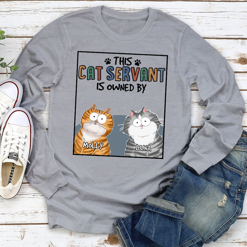 This Pet Servant - Personalized Custom Long Sleeve T-shirt