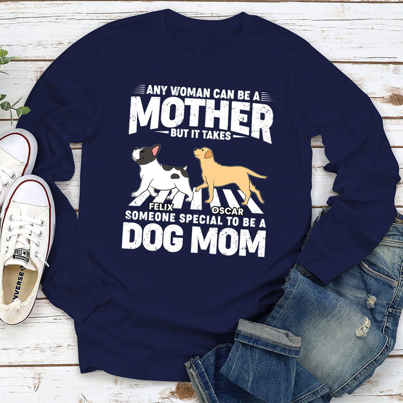 Special Dog Dad - Personalized Custom Long Sleeve T-shirt