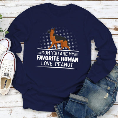 My Favorite One - Personalized Custom Long Sleeve T-shirt