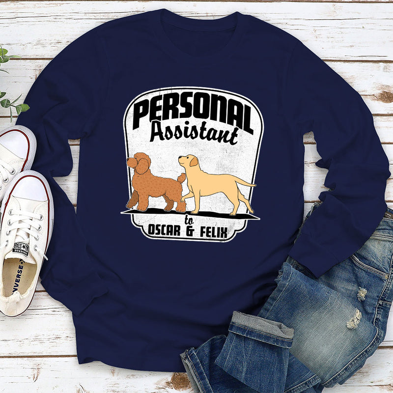 Personal Assistant - Personalized Custom Long Sleeve T-shirt