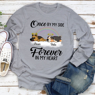 Once By My Side - Personalized Custom Long Sleeve T-shirt