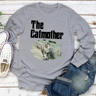 The Cat Father - Personalized Custom Long Sleeve T-shirt