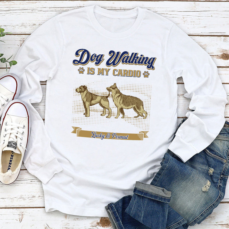 Vintage Dog Style - Personalized Custom Long Sleeve T-shirt