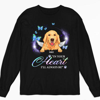 In Your Heart - Personalized Custom Long Sleeve T-shirt