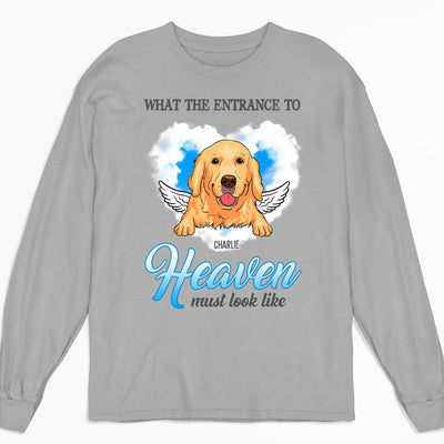 Entrance To Heaven - Personalized Custom Long Sleeve T-shirt