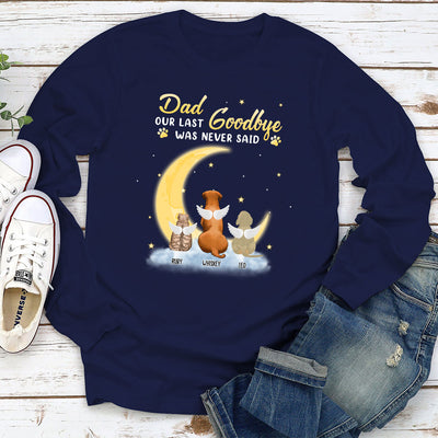 Mom Our Last Goodbye - Personalized Custom Long Sleeve T-shirt