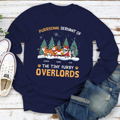 Servant Of Tiny Overlords - Personalized Custom Long Sleeve T-shirt