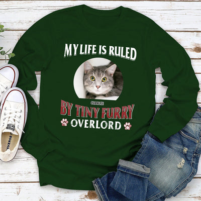 Tiny Furry Overlords - Personalized Custom Long Sleeve T-shirt